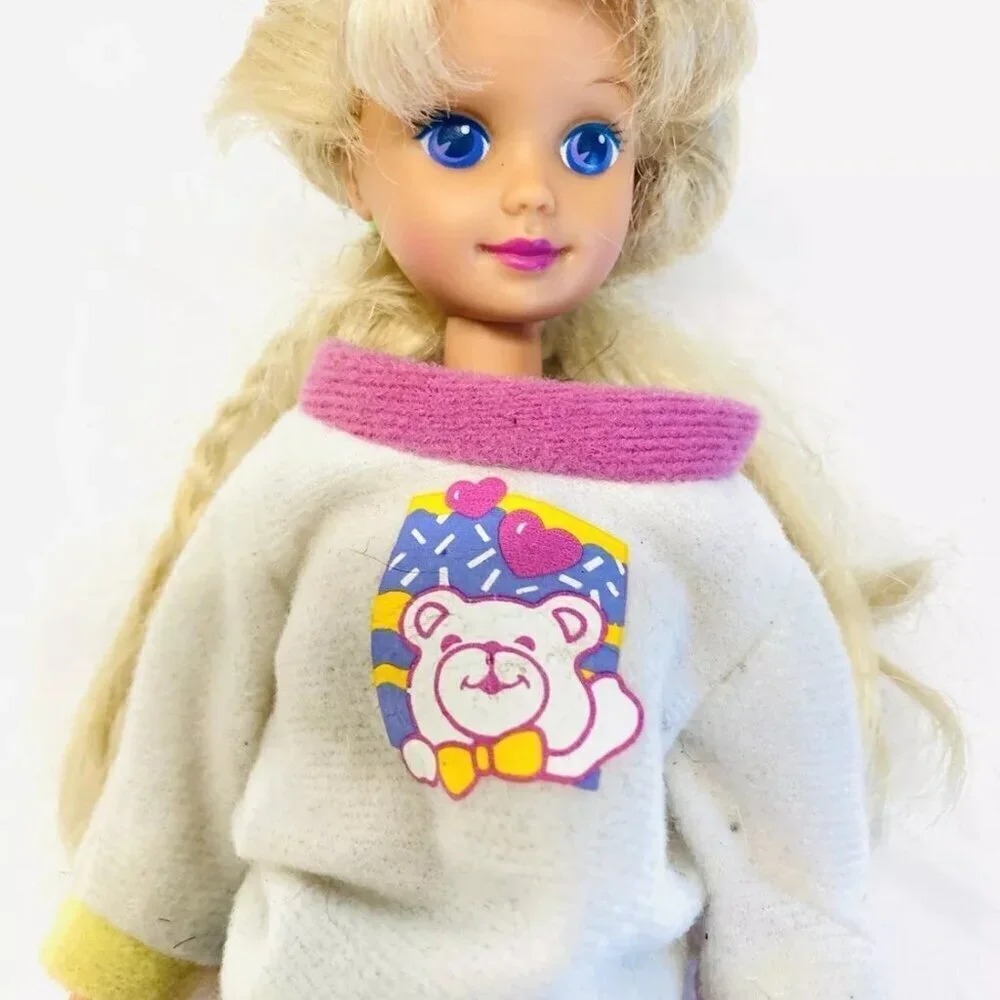 Vintage MATTEL BARBIE Doll Skipper Little Sister Blond Hair 10